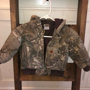 Carhartt Camo Real Tree 2T toddler jacket